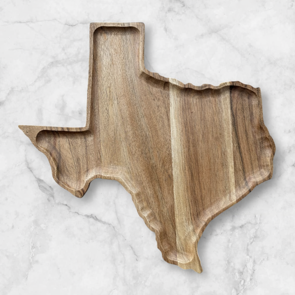Texas Shaped Serving Tray - Blank