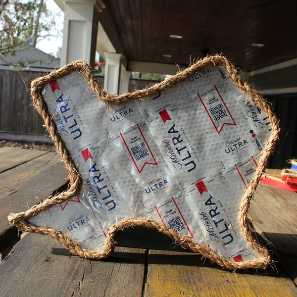 Beer Can Texas Wall Hanger