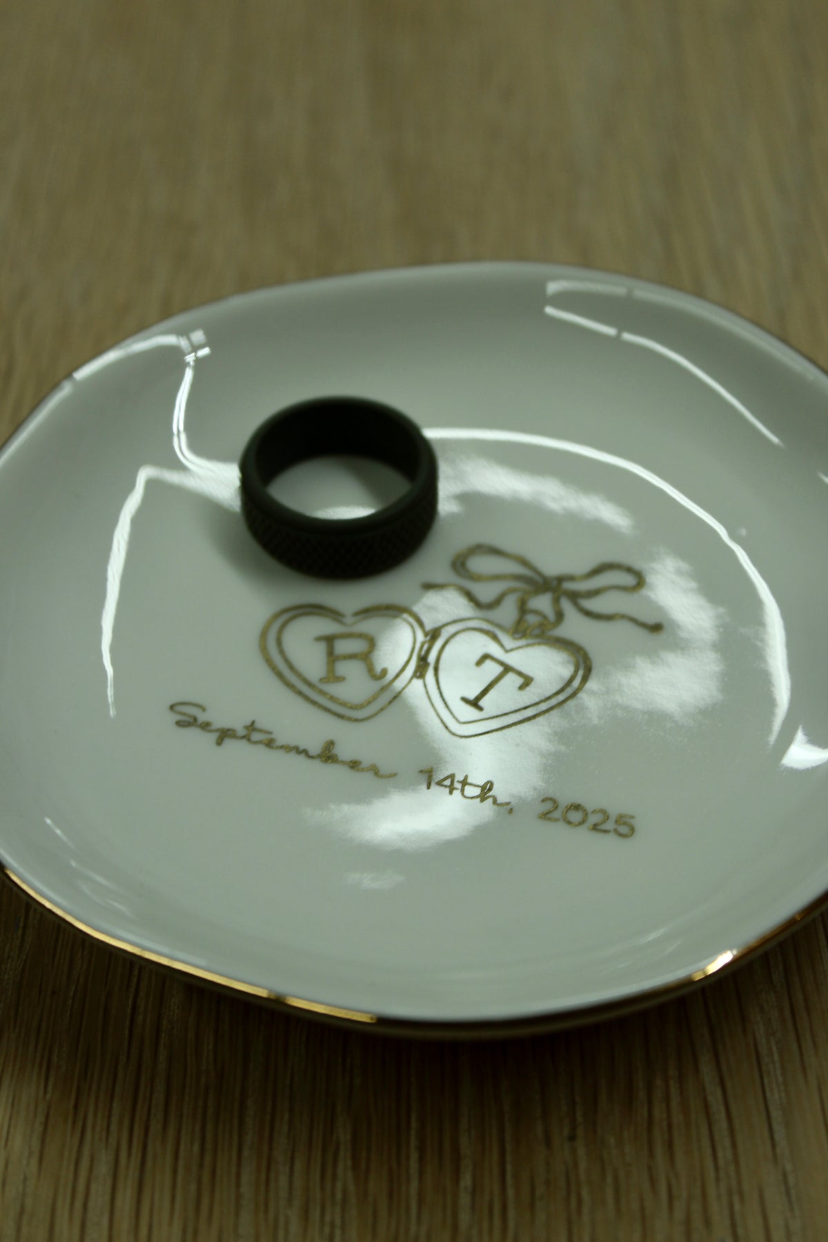 Ceramic Gold Ring Dishes