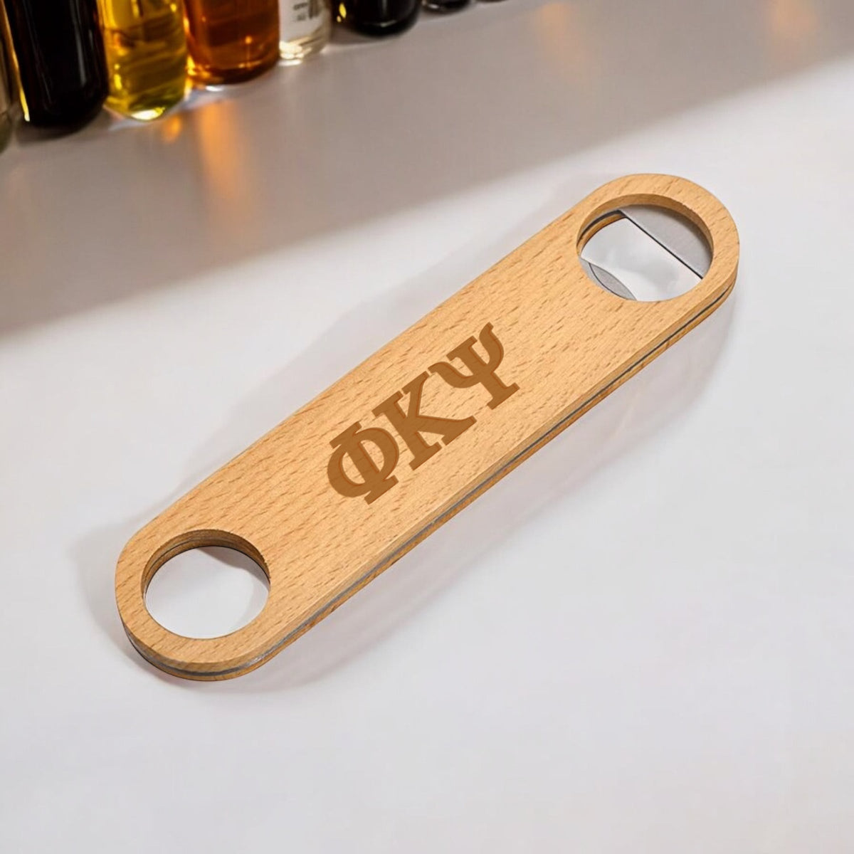 Phi Kappa Psi (Ξ¦ΞΞ¨) Wooden Bottle Opener