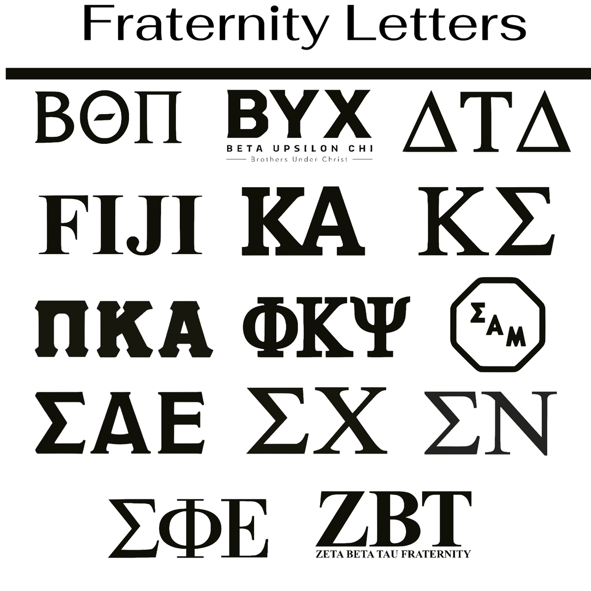 Fraternity Leather Golf Ball Markers – Set of 2