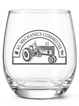 Rodeo Committee Wine Glasses (A - I)