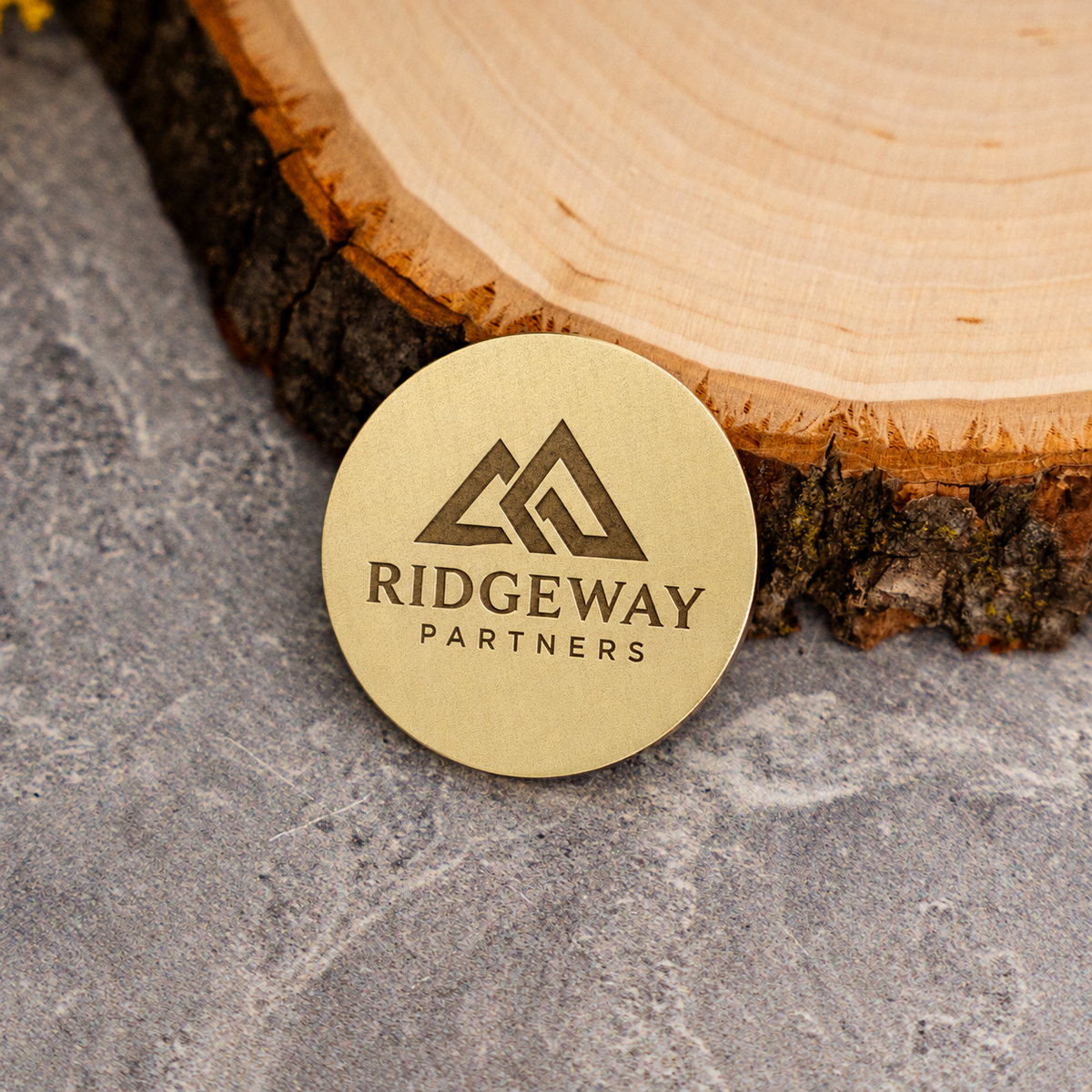 Personalized Gold Decision Coin - Gold-Plated Metal Keepsake