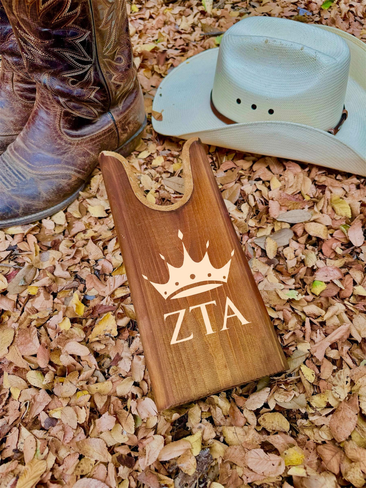 Zeta Tau Alpha (ΖΤΑ) Sorority Boot Jack