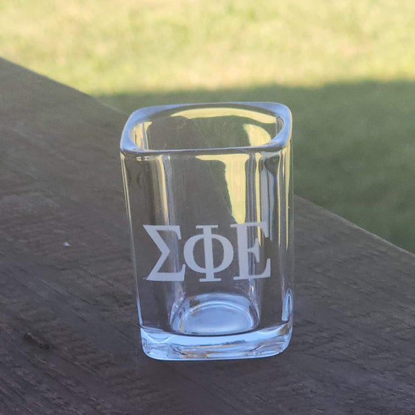 Custom Fraternity 2.2 Oz Shot Glass
