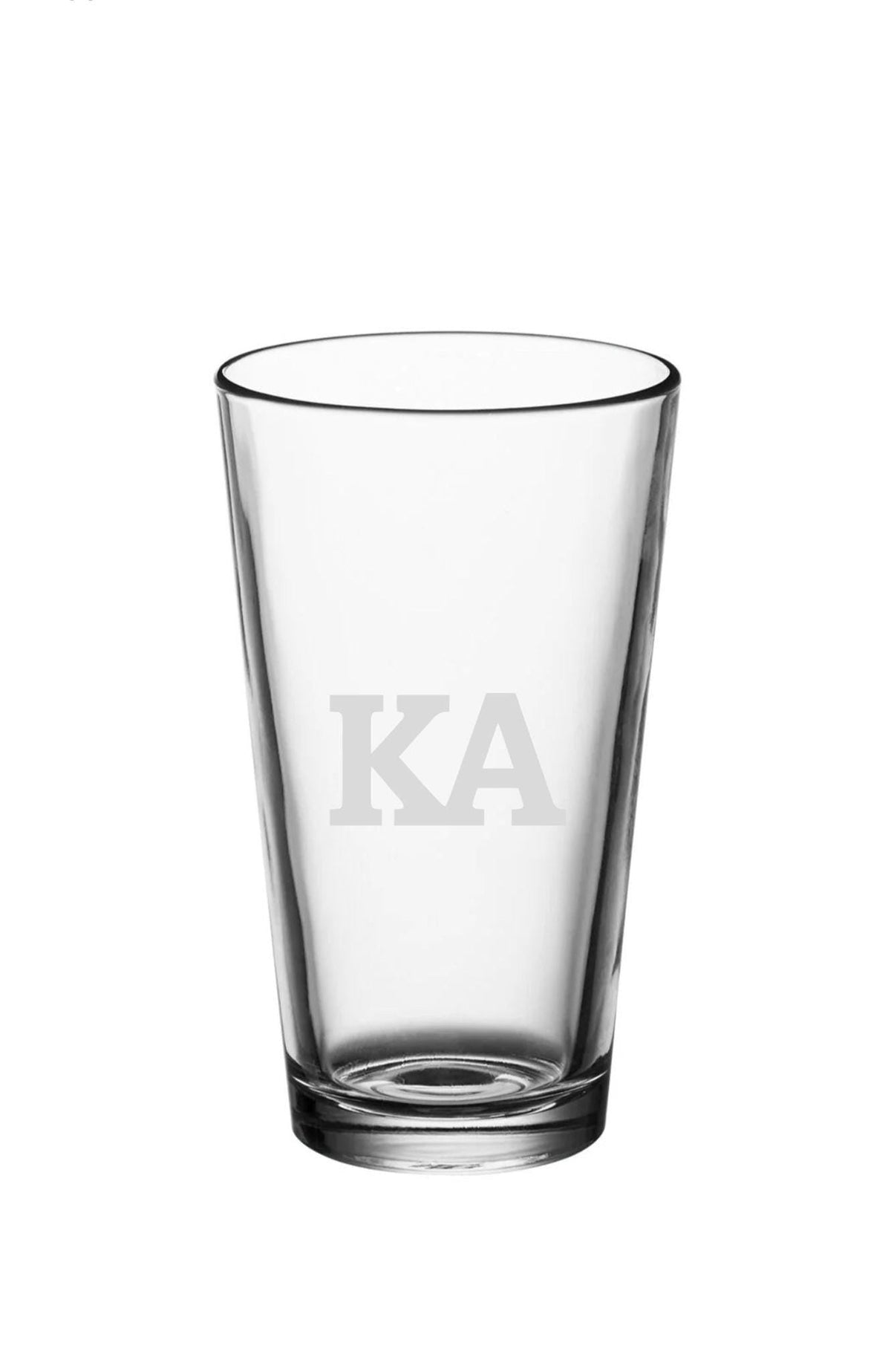 Kappa Alpha (KA) 16oz Pint Glass