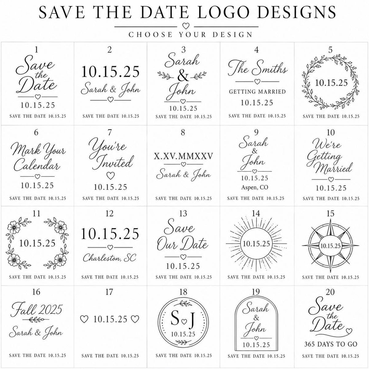 Personalized Save the Date Whiskey Glass | Engraved Wedding Announcement Keepsake