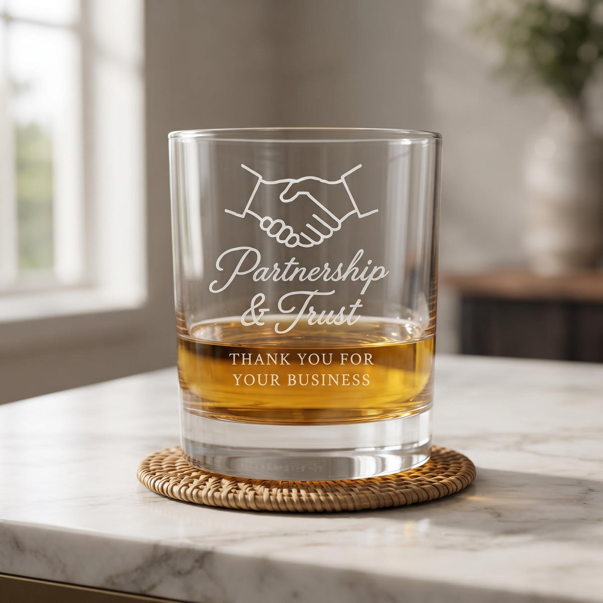 Personalized Client Appreciation Glassware Set | Custom Engraved Corporate Gift | Beer Wine Shot Whiskey Mason Jar