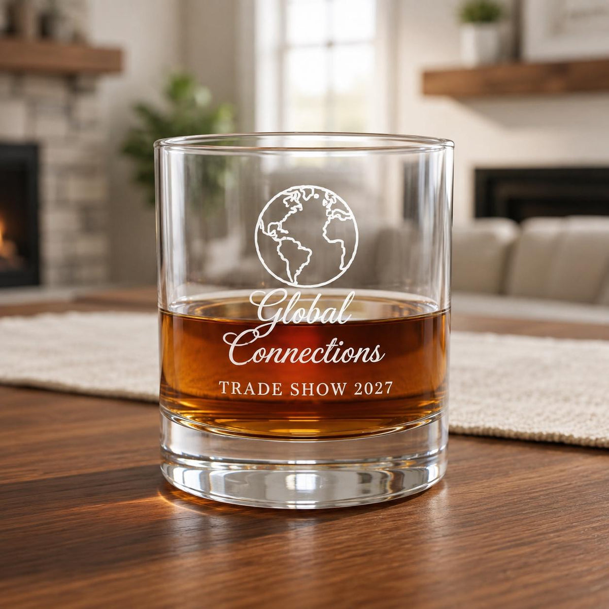 Personalized Trade Show Glassware Set | Custom Engraved Corporate Expo Swag | Beer Wine Shot Whiskey Mason Jar | Custom Booth Giveaway