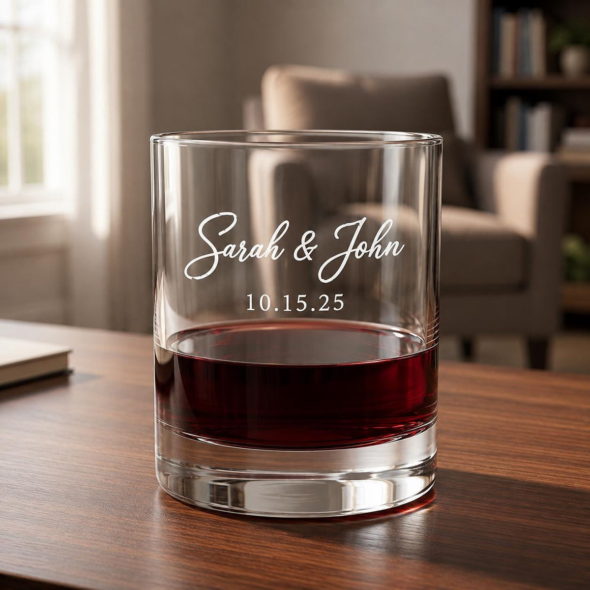 Personalized Wedding Glassware Bulk Set | Engraved Wedding Favor Glass | Beer Wine Shot Whiskey Mason Jar | Custom Guest Favor Gift