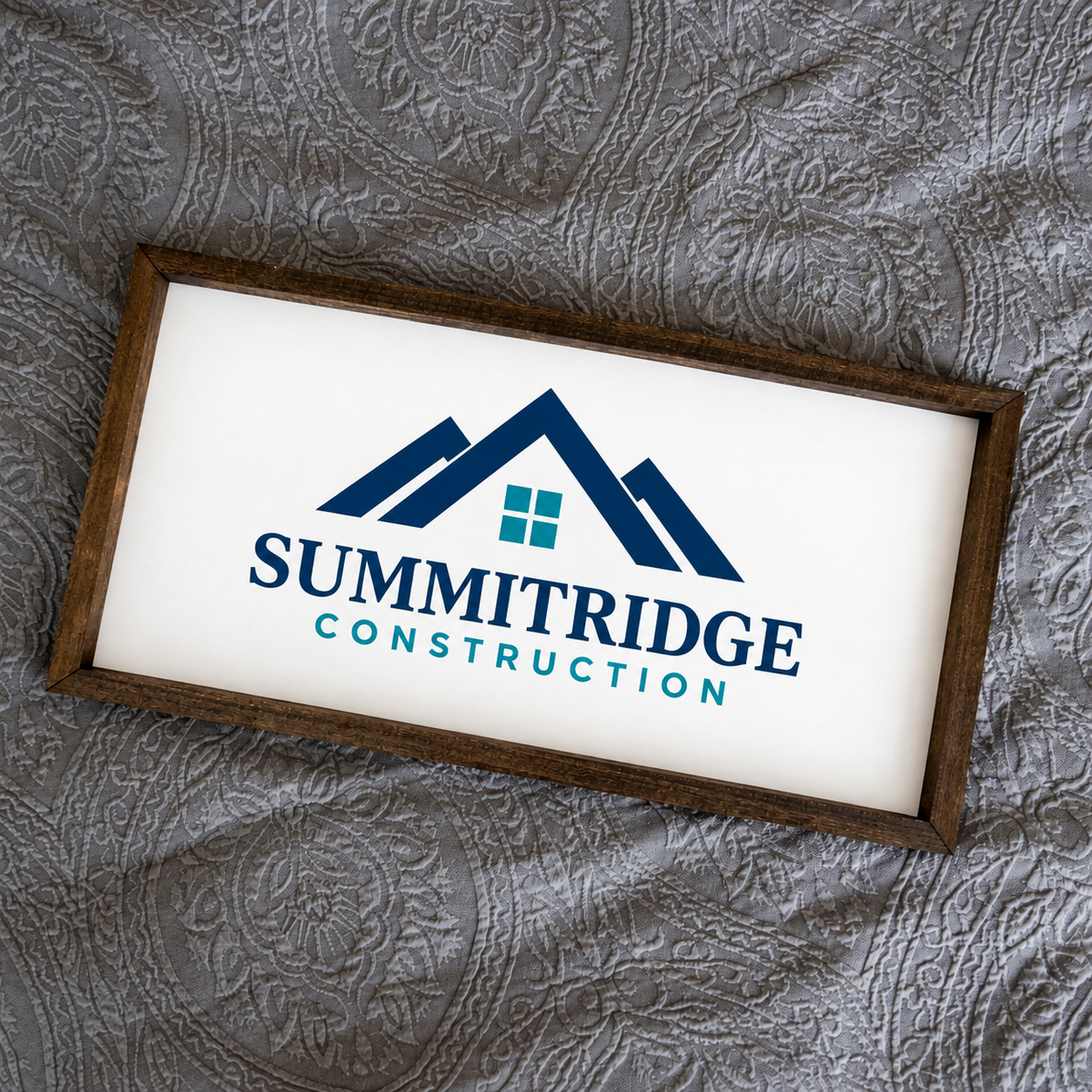 2:1 Framed Sign | Wood Framed Wall Art in Three Sizes