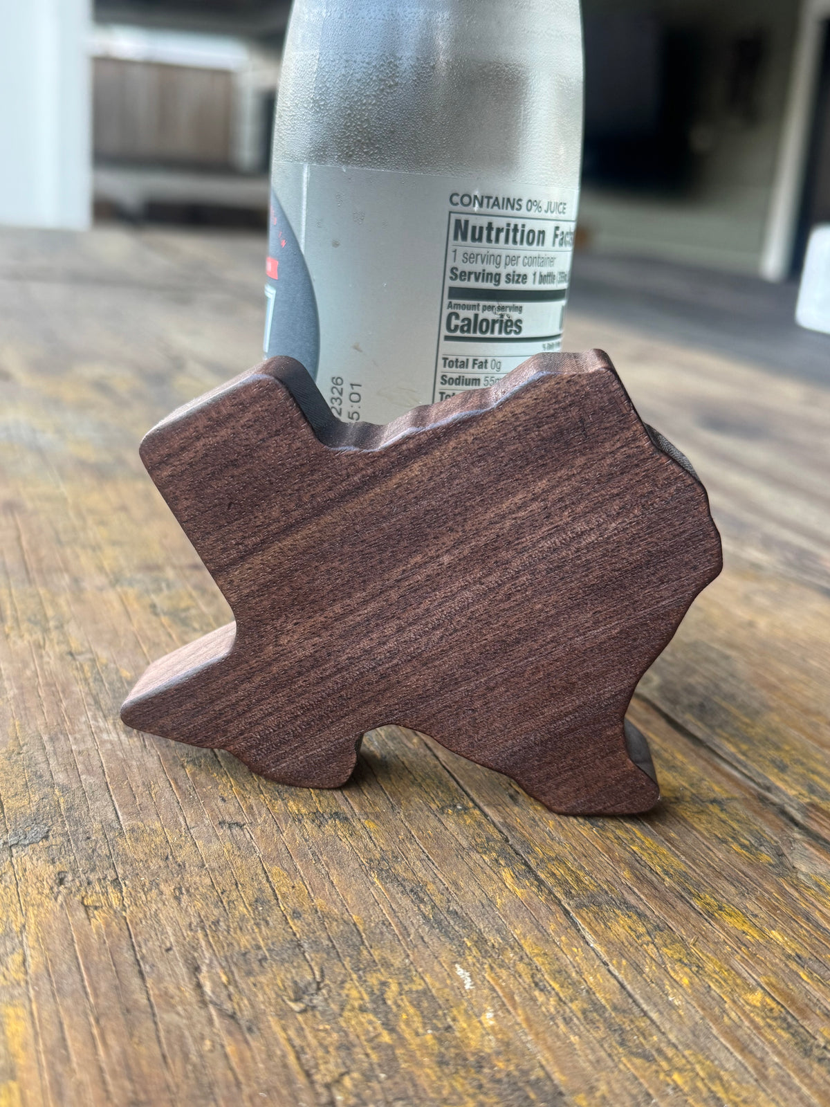 Walnut Texas Magnetic Bottle Openers