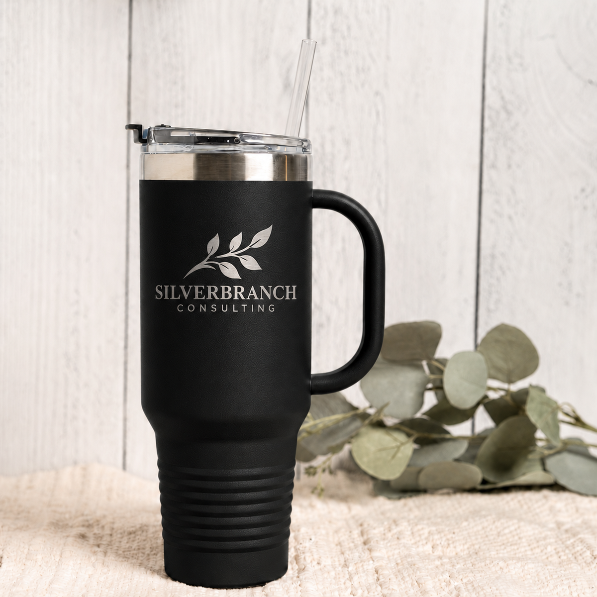 40oz Stainless Steel Tumbler | Custom Engraved, Double Insulated