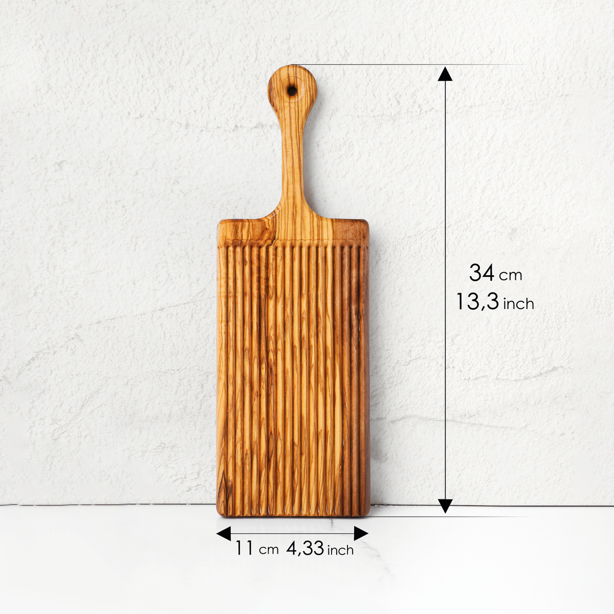 Olive Wood Gnocchi Board – Textured Pasta Tool