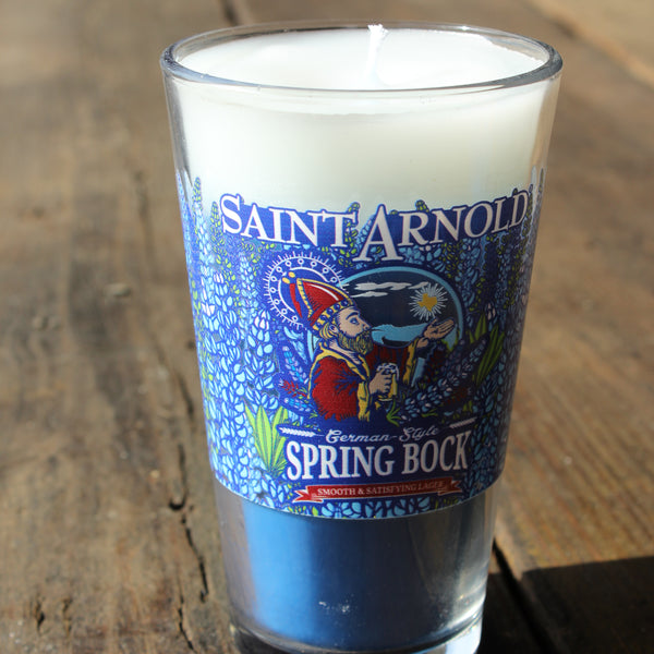 Glass Beer Pint Candles