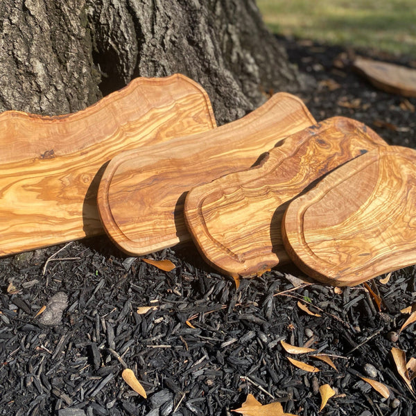 Custom Olive Wood Cutting Boards w/ Juice Groove