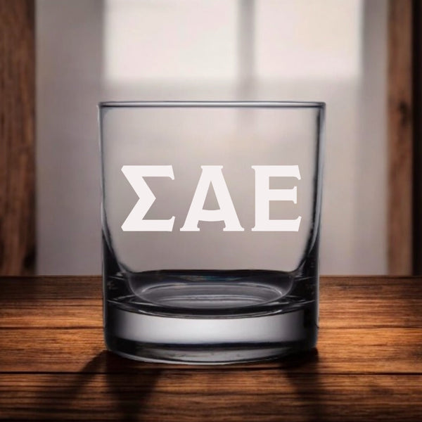 Sigma Alpha Epsilon (SAE) 10.5oz Glasses