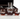 Wine Decanter Set with 4 Stemless Glasses & Premium Wood Gift Box
