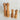 Large Olive Wood Salt & Pepper Grinders- Set of 2