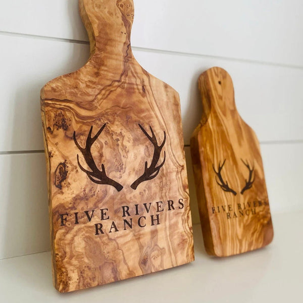 Set of 2 Chopping Boards With Handle