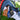 a golf bag with a golf club holder attached to it