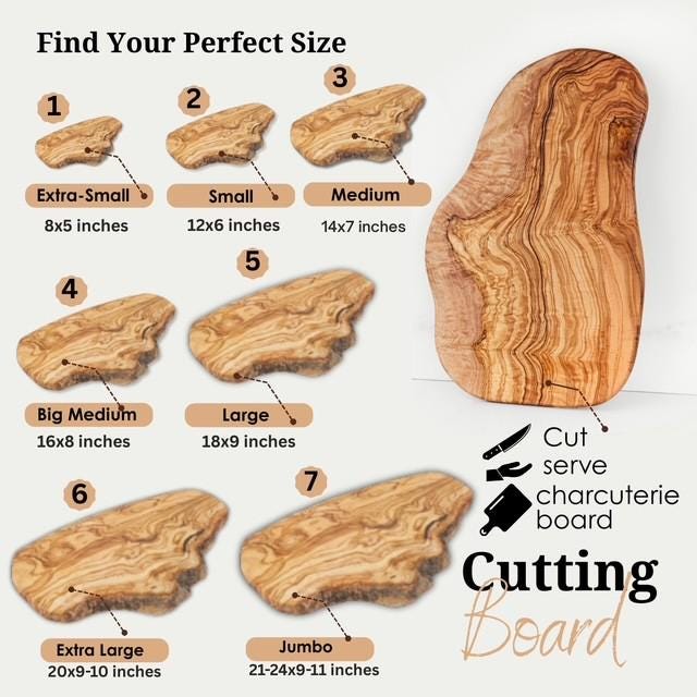 Personalized Wedding Gift Cutting Board | Custom Olive Wood Board | Engraved Wedding Keepsake | Bridal Shower Gift | Newlywed Gift