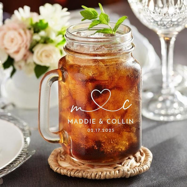 Personalized Mason Jars