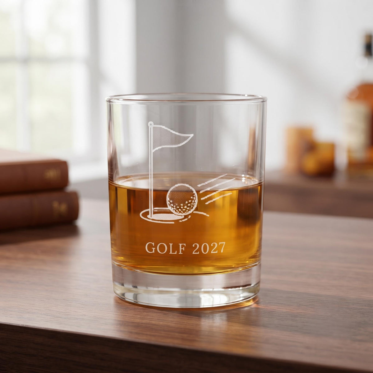 Personalized Golf Glassware Set | Engraved Golfer Gift | Beer Wine Shot Whiskey Mason Jar | Custom 19th Hole Fairway Bound