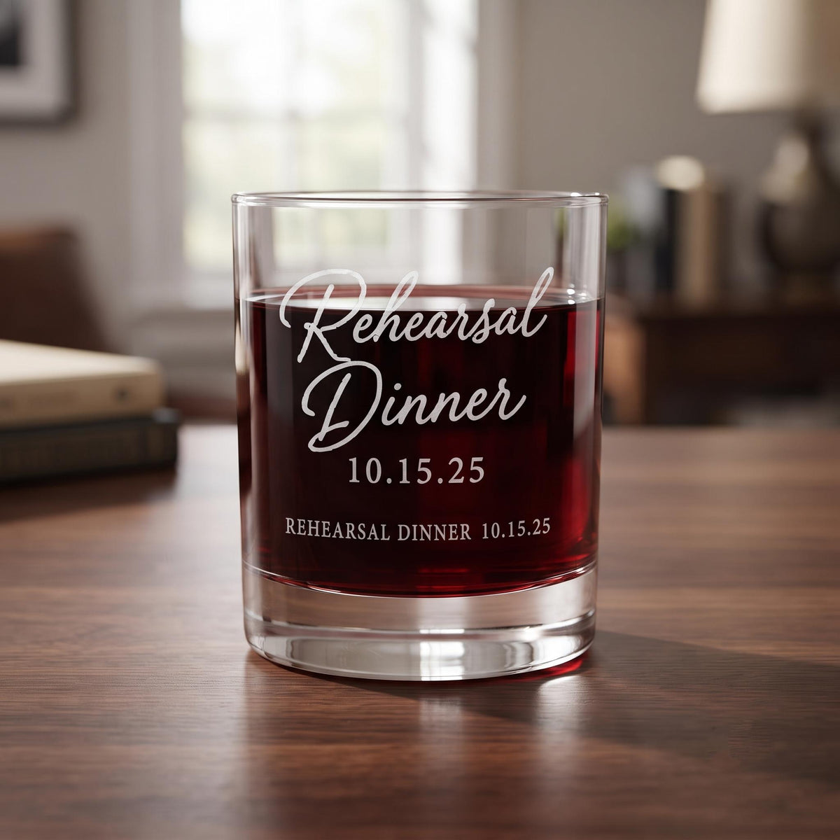 Personalized Rehearsal Dinner Glassware Set | Engraved The Night Before Favor | Beer Wine Shot Whiskey Mason Jar | Wedding Party Toast