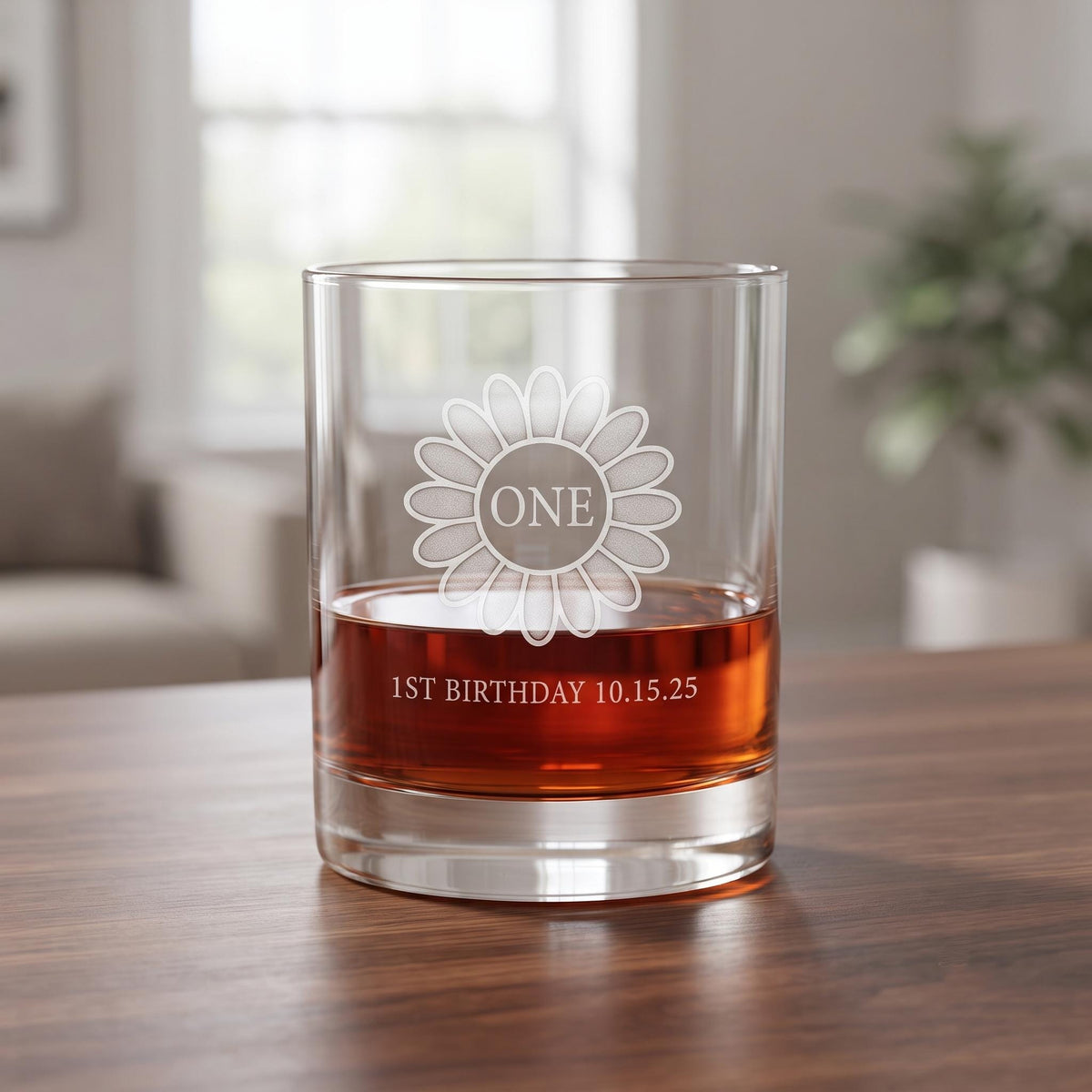 Personalized 1st Birthday Glassware Bulk Set | Engraved First Birthday Party Favor | Beer Wine Shot Whiskey Mason Jar | Custom Wild One