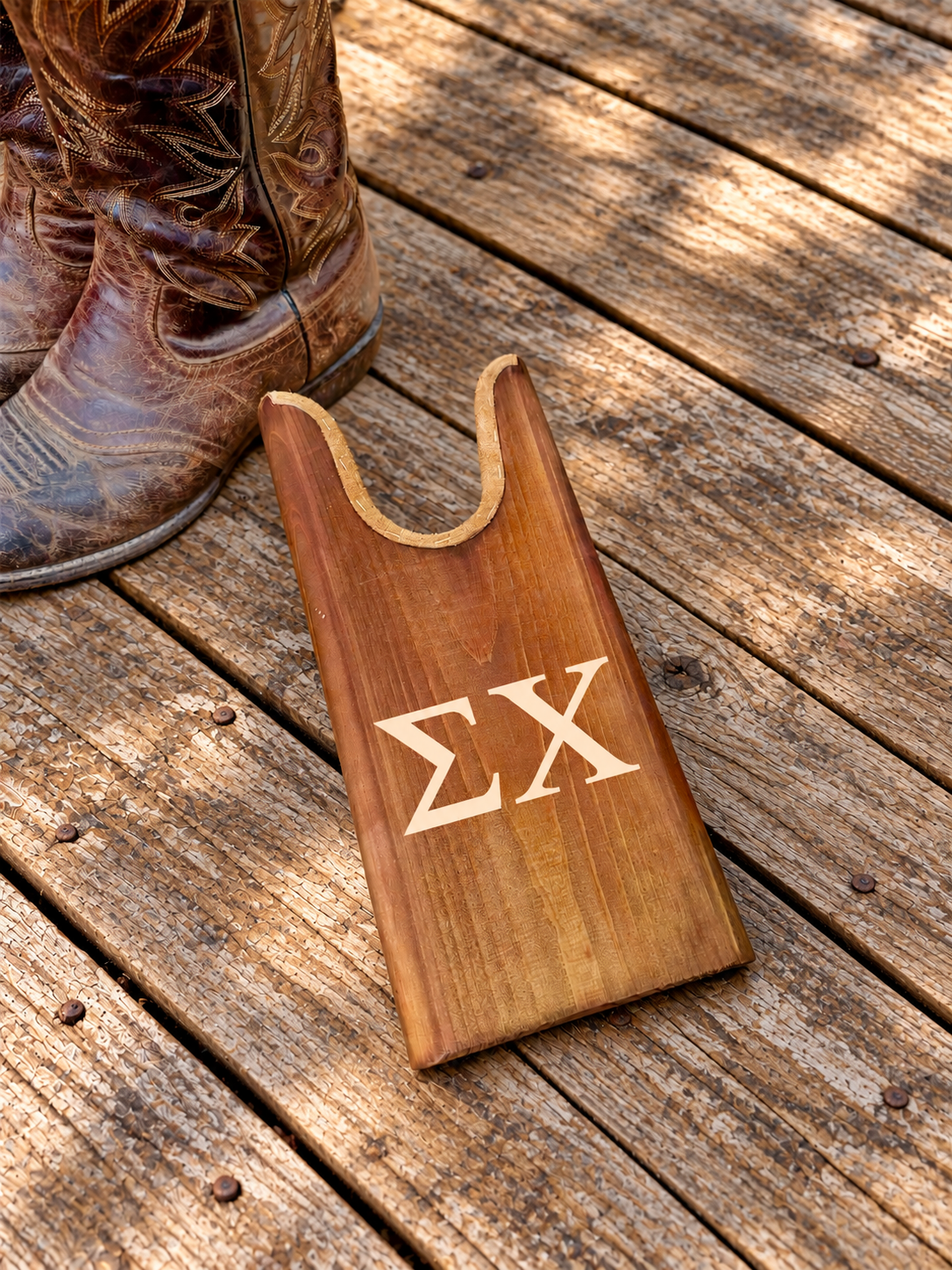 Sigma Chi (ΣΧ) Order Fraternity Boot Jack