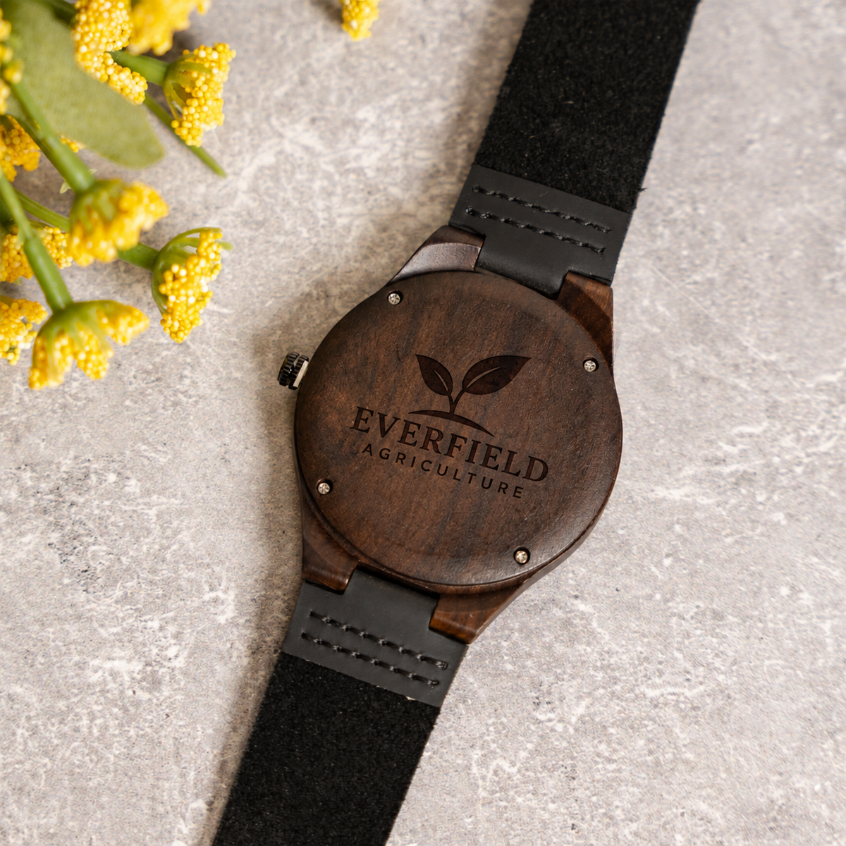 Wood Watch with Adjustable Strap | Lightweight Natural Wood
